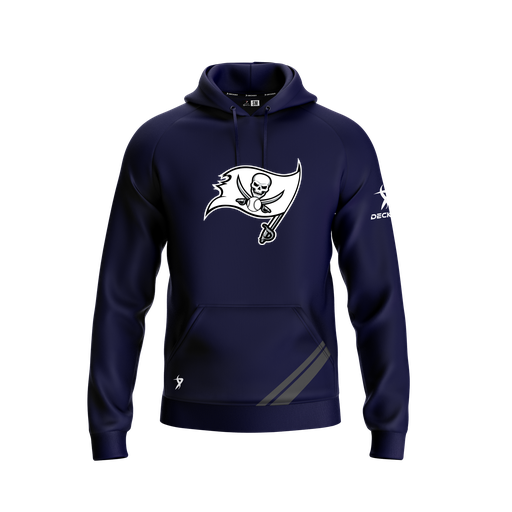 [FOLHSMNV-YXS-LOGO2] Decker Summit Hoodie (Youth XS, Navy, Logo 2)