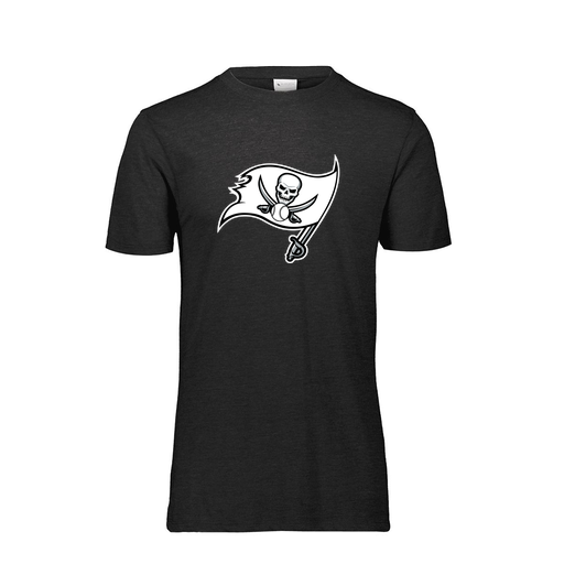 [FTSCUBBK-AS-LOGO2] Decker Men's Tri-Blend T-Shirt - Short Sleeve (Adult S, Black, Logo 2)