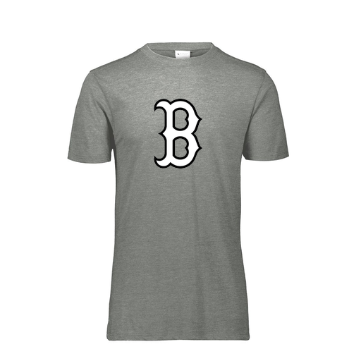 [FTSCUBGY-YS-LOGO1] Decker Youth Tri-Blend T-Shirt - Short Sleeve (Youth S, Gray, Logo 1)