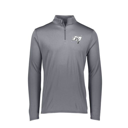 [FTLQFLGY-FAXS-LOGO2] Decker Women's Flex-Lite 1/4 Zip Shirt (Female Adult XS, Gray, Logo 2)