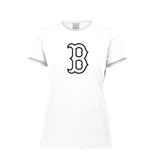 [FTSCUBWH-FAXS-LOGO1] Decker Women's Tri-Blend T-Shirt - Short Sleeve (Female Adult XS, White, Logo 1)