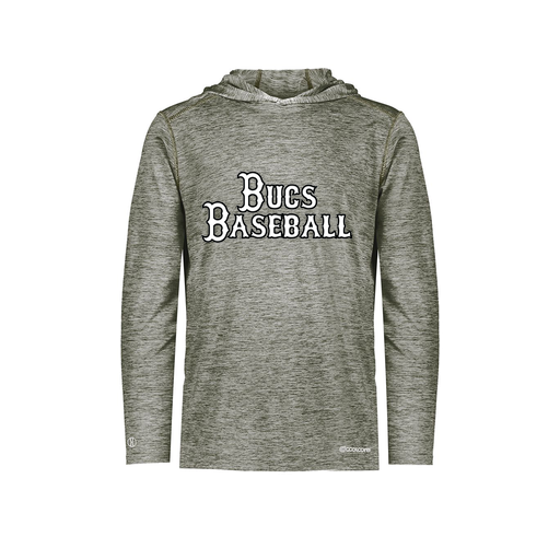 [FOLHCGGY-AS-LOGO3] Decker Men's Charge Hoodie (Adult S, Gray, Logo 3)